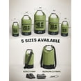 thumbnail image 2 of Mochila impermeable Lamicall 10L con funda para teléfono, color verde, 2 of 7