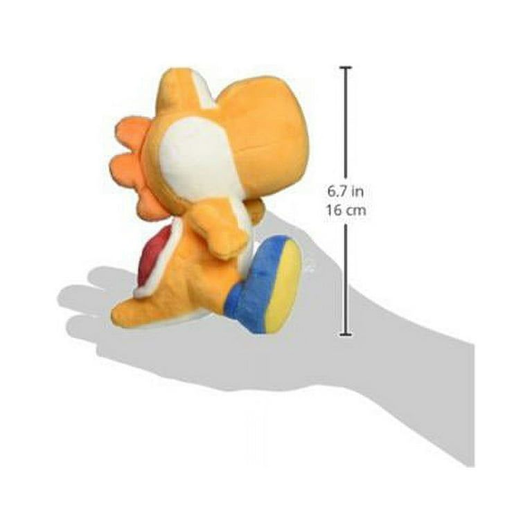 Little Buddy Toys Nintendo Super Mario Orange Yoshi 6 inch Plush