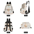 thumbnail image 4 of FORMRS Mini Backpack Purse for Women Travel Daypack Casual Shoulder Bag, Gray Seashell, 4 of 7