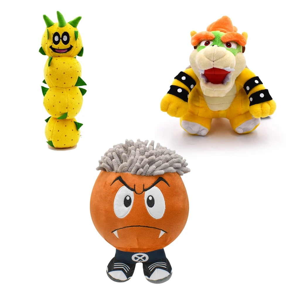 Super Mario Bros. Mario Luigi Goomba Yoshi Plush Toys 
