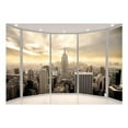 thumbnail image 3 of Tiptophomedecor New York Wallpaper Wall Mural - Sunny Morning In New York City, 3 of 4