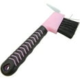 thumbnail image 2 of Intrepid International Hoof Pick Brush with Rubber Grip-Orange, 2 of 8