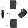 thumbnail image 2 of LOUEBICA Wallet for Men Large Capacity Leather RFID Blocking Trifold Wallet with 2 ID Windows and 15 Card Holders, 2 of 7