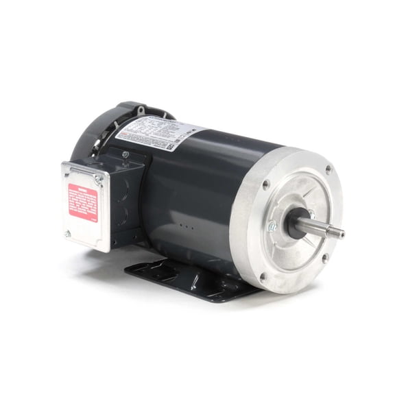 Marathon Jet Pump Motor, 3 HP, 3 Ph, 60 Hz, 230/460 V, 3600 RPM, 56HJ Frame, TEFC - J066A