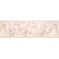 thumbnail image 2 of Modern Abstract White Vine Damask Wallpaper Border Paint by Design, Roll 15' x 7'', 2 of 3
