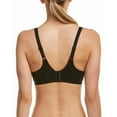 thumbnail image 2 of Wacoal Women's Retro Chic Full Figure Contour Underwire Bra, Black, 40D, 2 of 2