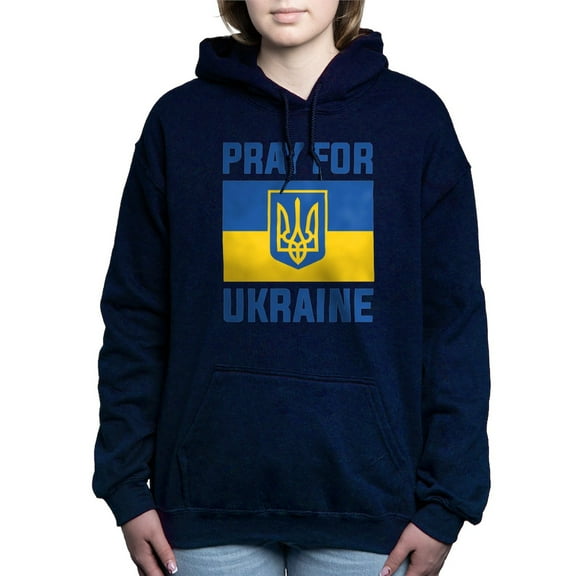 CafePress - Pray For Ukraine - Pullover Hoodie, Classic & Comfortable Hooded Sweatshirt