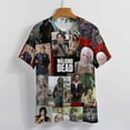 thumbnail image 4 of Walking Dead Womens T-shirts Crewneck Shirts Blouse Short Sleeve Tee Shirts Girls Tops L, 4 of 8