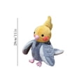 thumbnail image 2 of Cockatiel Plush Hand Puppet, Soft Stuffed Gray Parrot Animal Toy, 1 Piece Play Figure for Toddlers Kids Adults, Interactive Pretend Play Party Favor Bedtime Companion Home Decoration Gift, 2 of 4
