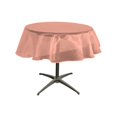 thumbnail image 1 of LA Linen TCOrgz51R-CoralO15 Nappe Ronde en Organza Transparent, Corail - 51 Po., 1 of 1