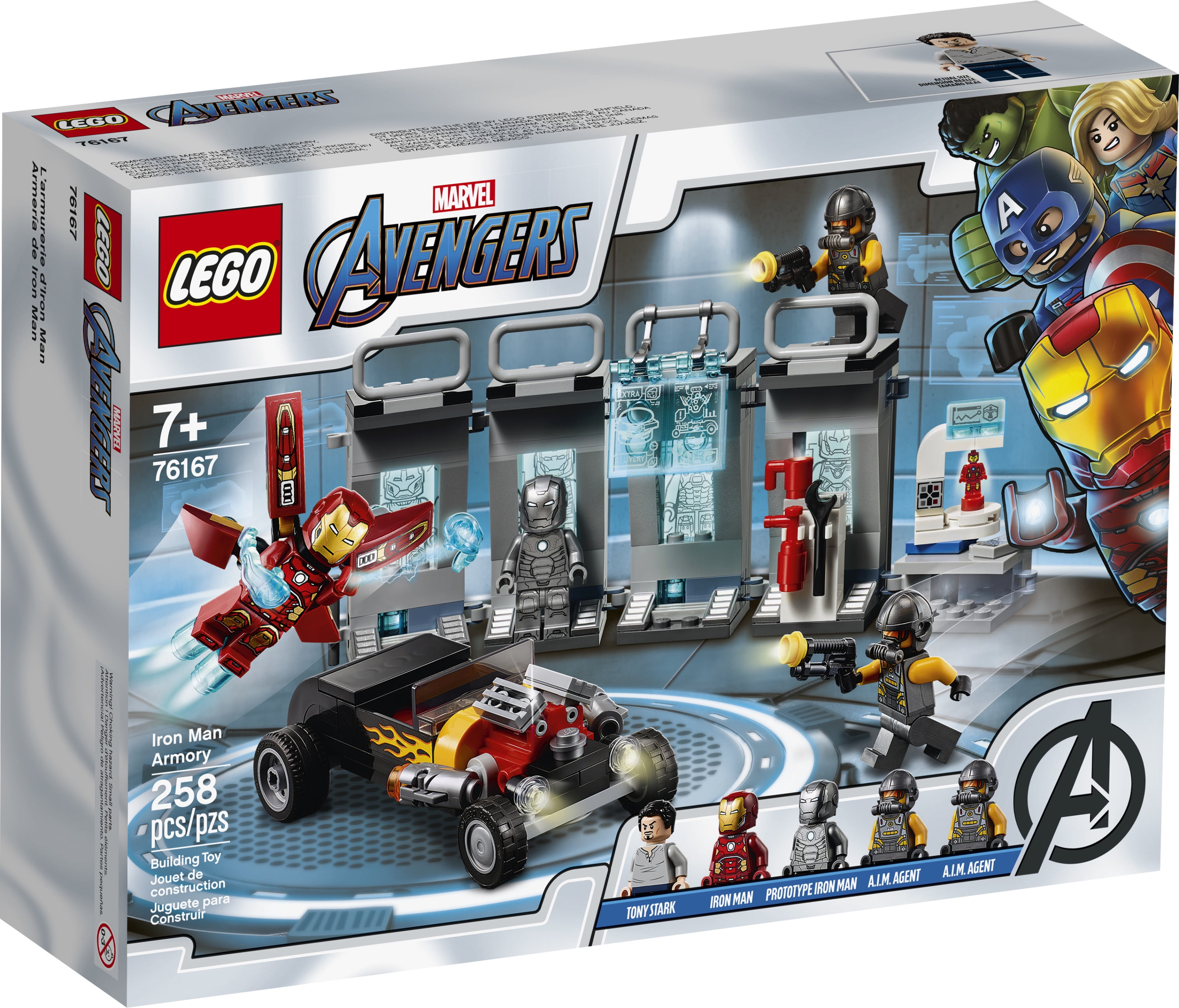 walmart iron man lego