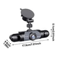 thumbnail image 3 of BotaniNest 4 Channel Driving Recorder 1080P Rear 360 ° Panoramic System With Night Function Loop Recording, 3 of 7
