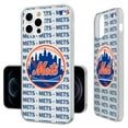 thumbnail image 4 of New York Mets Text Backdrop Clear iPhone Case, 4 of 7