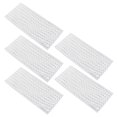 thumbnail image 2 of 5 unids/set pegatinas reflectantes para bicicleta de montaña resistentes a altas temperaturas llanta de bicicleta rayas plateadas, 2 of 12