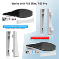 thumbnail image 3 of Accesorios para PS5 Pro Soporte horizontal, base compatible con PlayStation 5 Pro/Slim Disc y Digital Edition, 3 of 8