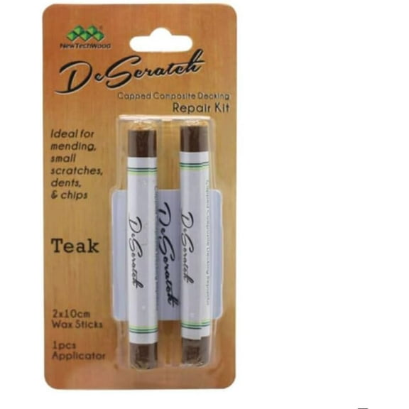 DeScratch Composite Decking Repair Kit in Peruvian Teak