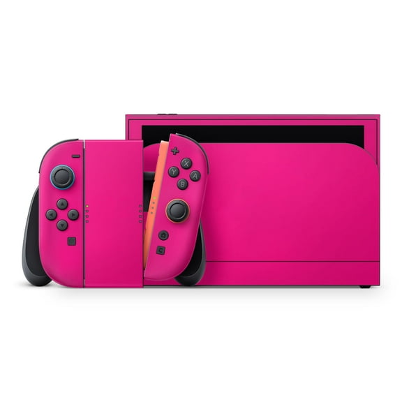 DesignSkinz Solid Pink V2 Full-Body Skin Decal Wrap Cover for Nintendo Switch 2