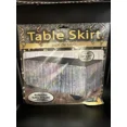 thumbnail image 2 of 1 Decorative Table Skirt (14’ X 29”) - Tinsel Table Skirt - Iridescent, 2 of 4