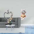 thumbnail image 2 of Estatua de pareja,Figura de pareja besándose,regalo de boda moderno,Estatua de pareja besándose en el aniversario de San Valentín,Estatua del astronauta,Figura decorativa espacial de estatua, 2 of 8