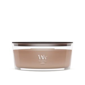 Woodwick 16 oz Ellipse Scented Candle, Cashmere