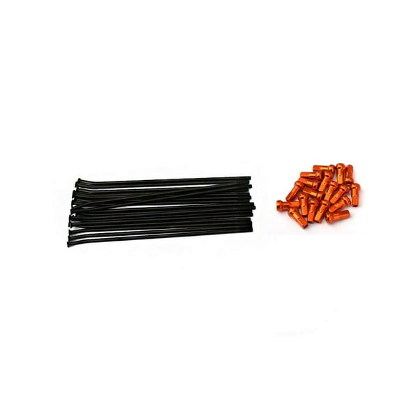 Motorcycle Wheel Spoke Wire Nipple Black 21" 18" 19" For KTM SX SXF EXC XCW HUSQVARNA TC FC TE FE 125 150 250 300 350 450 525
