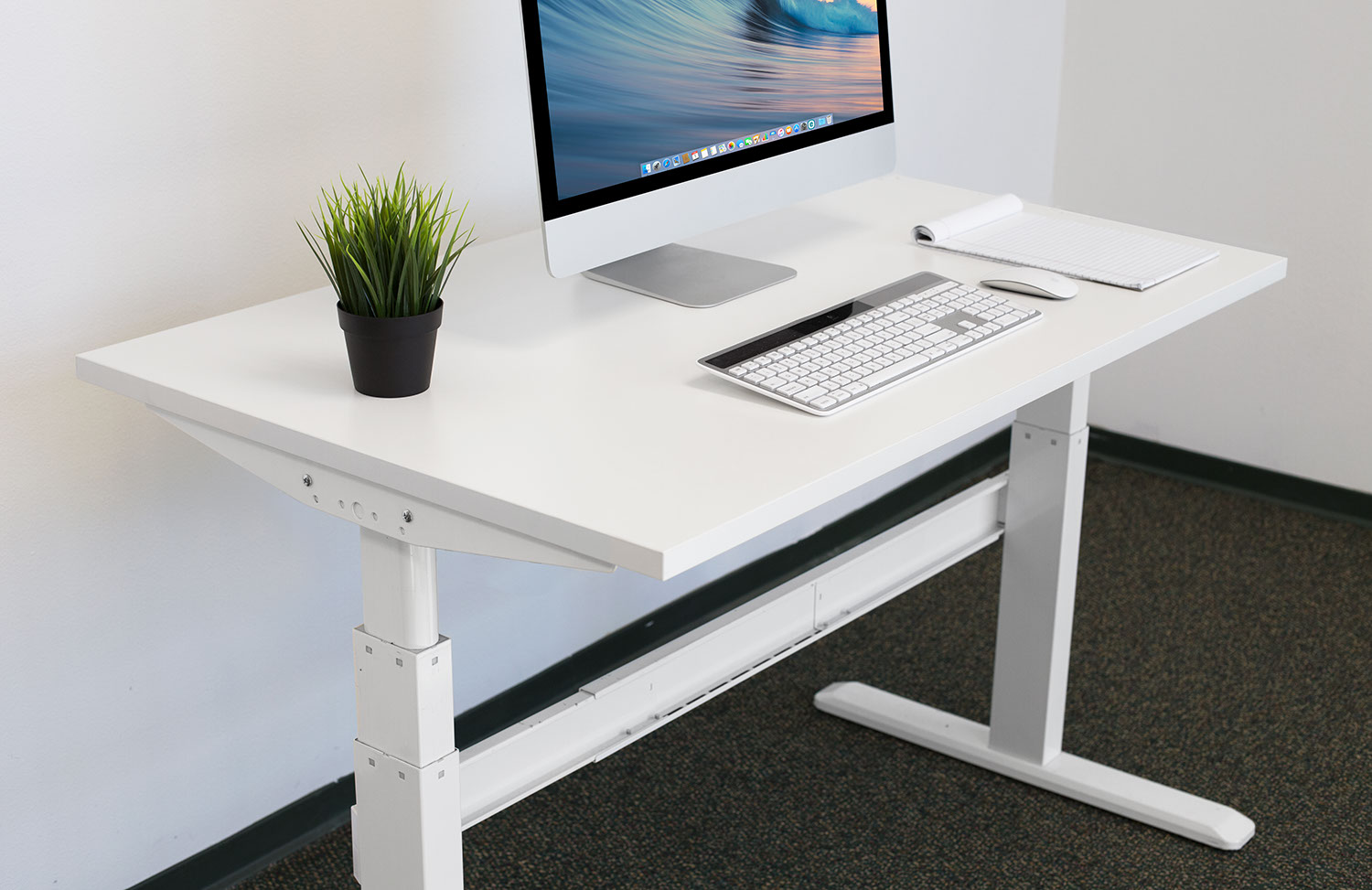Mount-It! White Desk Table Top for Standing Desks 48 x 29 Inches