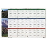 House Of Doolittle 3931 Earthscapes Nature Scenes Reversible/Erasable Yearly Wall Calendar 32 x 48