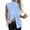 Blue, variant on Women's Sleeveless Sweater Vest Trendy Split Front Mock Neck Lightweight Ribbed Knit T-shirt Business Casual Pullover Going Out Tank Tops Brown M
