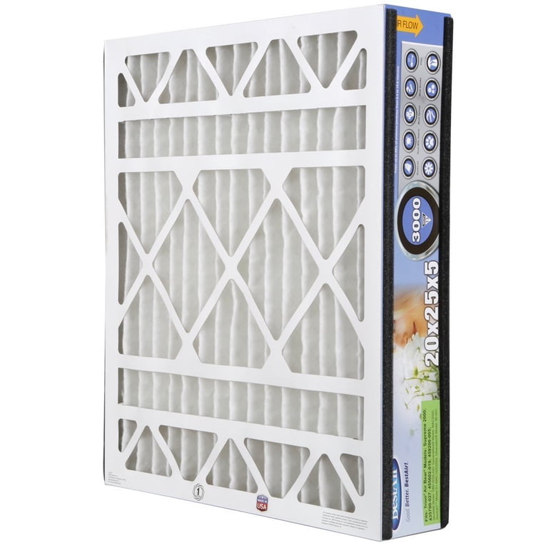 BestAir AB2025-13R Trion/AirBear 20x25x5 MERV 13 Furnace Filter