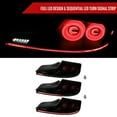 thumbnail image 2 of COUPE LED TAIL LIGHTS MATTE BLACK HOUSING SMOKED LENS RED LED BAR SEQUENTIAL TURN SIGNAL WITH BREATHING LIGHT EFFECT Made for and Compatible with 03-07 INFINITI G35, 2 of 10