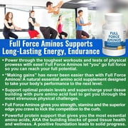 مكمل الأحماض الأمينية Full Force، 200 قرص للتعافي من التمرين