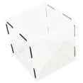 thumbnail image 3 of Fyearfly Caja De Polvo De Pulido Cerrada, Caja De Polvo De Pulido De Caja De Polvo De Cubierta De Polvo Transparente De Acrílico para Pulido De Pulido De Grabado, 3 of 5