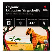 Angle View: Archer Farms Organic Ethiopian Yirgacheffe Medium Roast Coffee 16pods, pack of 1