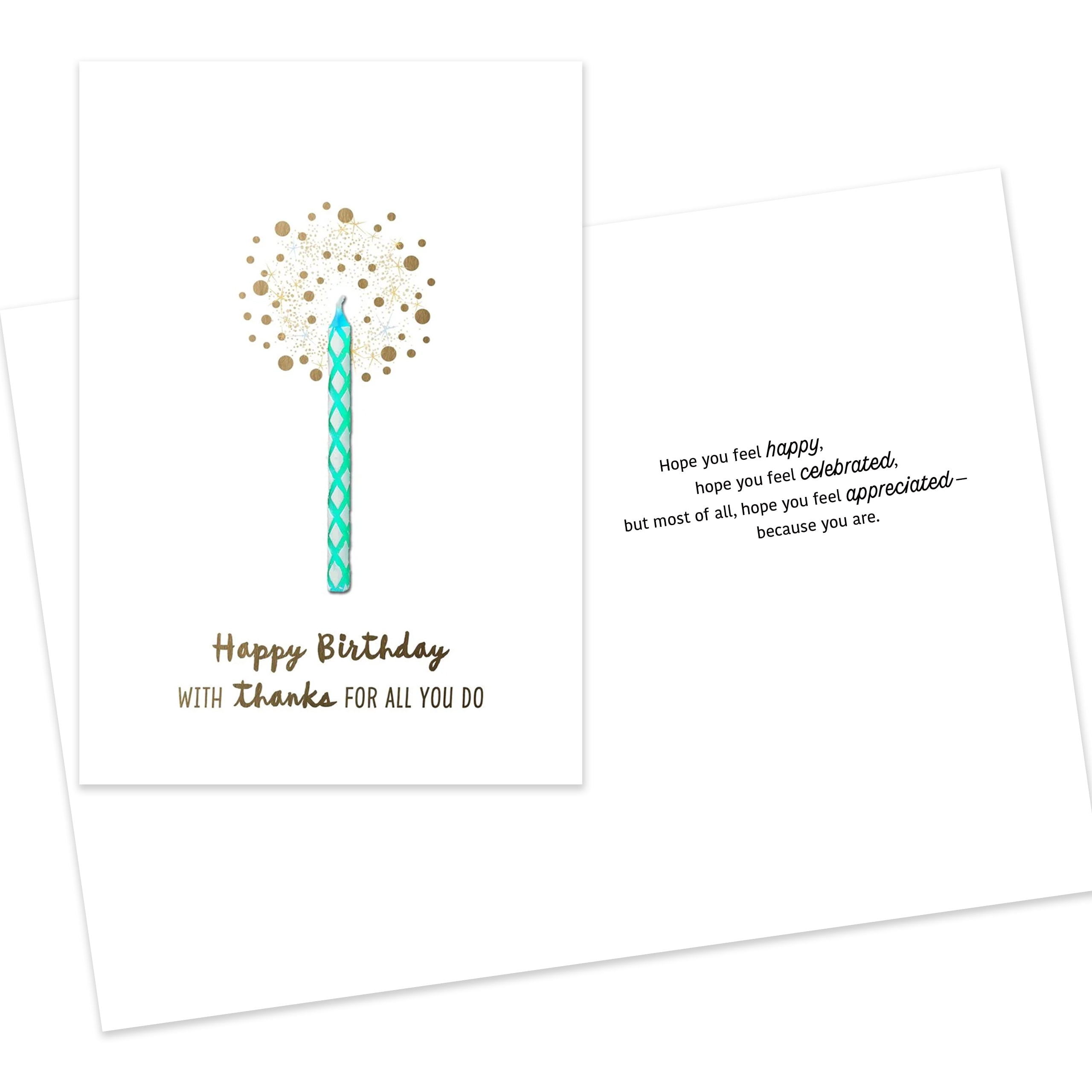 Hallmark Business Bulk Assorted Birthday Cards (Foil Embellished), 100 ct.