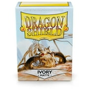 Arcane Tinmen ATM11017 Dragon Shield Card Sleeves, Matte Ivory - 100 Count