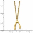 thumbnail image 5 of Stainless Steel Polished Yellow Ip-Plated Wishbone 16In Necklace Made In China -Jewelry By Sweet Pea, 5 of 8