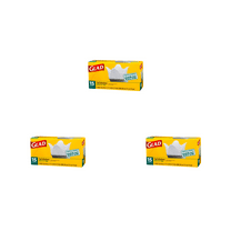 3 Pack Glad Quick-Tie Tall Kitchen Trash Bags, 13 Gallon, 45ct