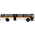 thumbnail image 2 of Flxible 53102 Transit Bus #460 Downtown La Rtd Los Angeles (california) White And Black With Stripes Vintage Bus & Motorcoach Collection 1/87 (ho) Diecast Model By Iconic Replicas 87-0282, 2 of 4