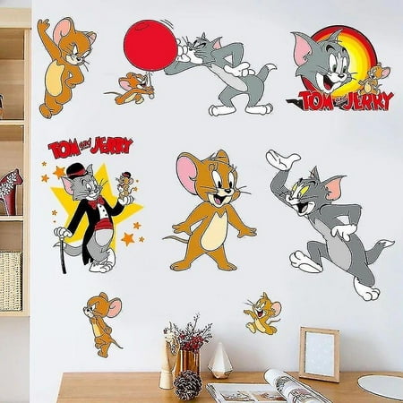 Tom And Jerry Anime 3d Wall Stickers Creative Pvc Self Adhesive Wallpaper Peel And Stick Diy Wall Decal For Baby 70x85cm | Walmart Canada Tom And Jerry Anime 3d Wall Stickers Creative Pvc Self Adhesive Wallpaper Peel And Stick Diy Wall Decal For Baby 70x85cm | Walmart Canada