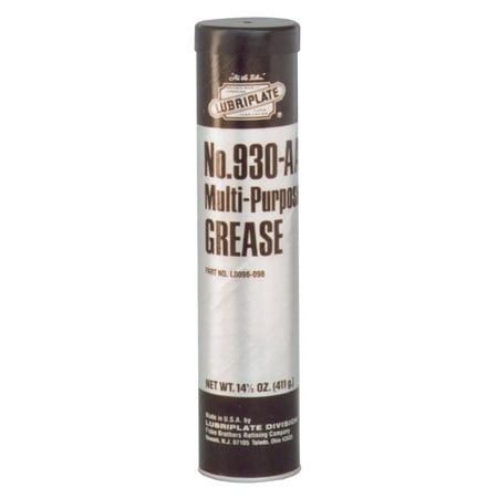 Lubriplate 930 Series Multi-Purpose Grease, 14 1/2 oz, Cartridge, NLGI Grade 1