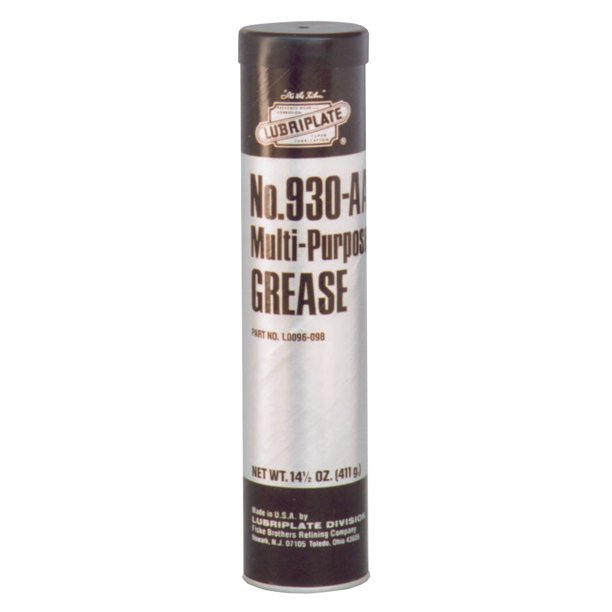 Lubriplate 930 Series MultiPurpose Grease, 14 1/2 oz, Cartridge, NLGI