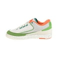 thumbnail image 4 of Air Jordan 2 Retro Low "Titan" Women's Shoes Sail-Safety Orange dv6206-183, 4 of 6