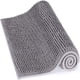 thumbnail image 1 of Alfombra de baño antideslizante alfombra de chenilla de microfibra de 50x80 cm para baño gris, 1 of 5