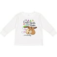 thumbnail image 3 of Inktastic Easter Sloth with bunny ears- funny Boys or Girls Long Sleeve Toddler T-Shirt, 3 of 5