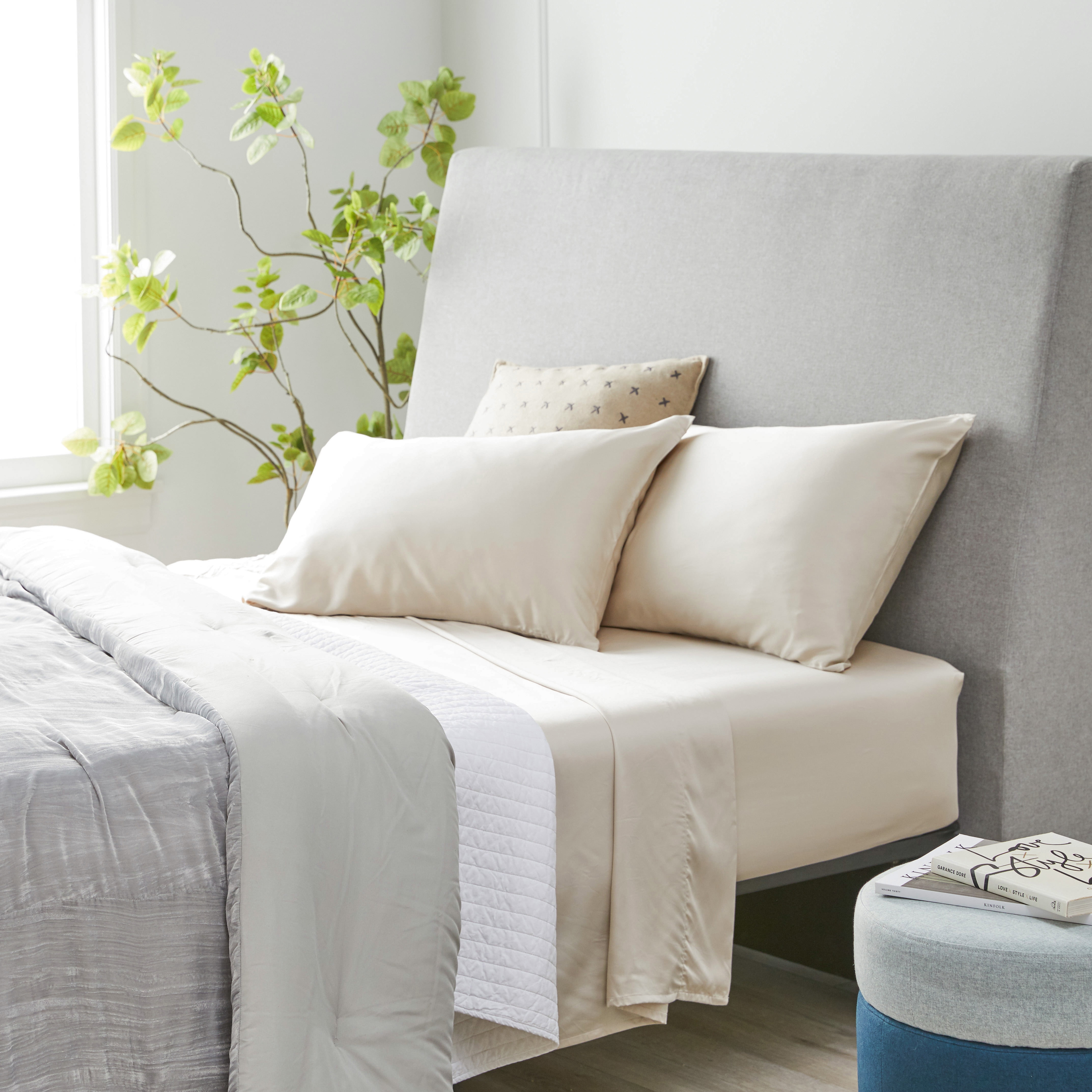 MoDRN Luxury Sheet Set made from 100% Bamboo Viscose - Walmart.com