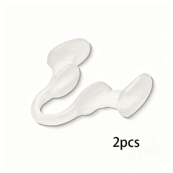 XIRQI Unisex Sport Nasal Dilators Two-Pack - Easy, Safe, and Comfortable Breathing Aid - Improves Airflow - Transparent - Medium