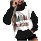thumbnail image 1 of Sudadera Con Capucha Navideña Para Hombres Y Mujeres, Tops Estampados Para Parejas, Suéter A Juego de Colores, Top de Manga Larga Odeerbi ODB196668, 1 of 4