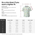 thumbnail image 3 of Picia Different Breeds of Dogs Men's Linen Shirts Short Sleeve Cuban Beach Shirts Casual Shirts Button Down Shirt for Men Beach Summer Wedding Shirt-Medium, 3 of 7