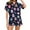Hot Pink, variant on Pajamas Set For Women Fashion Casual Easter Bunny 3D Print Short Pajamas Pajama Pantsuit Grey