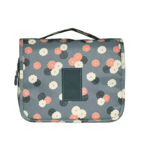 pdqouc Portable Makeup Bag Soft and Padded Fabric Multi Pockets Dry and Wet Segregation Multipurpose Reusable Travel Brush Make Up Accessories Storage Bags for Women